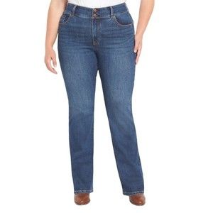 Lane Bryant -Tighter Tummy High-Rise Boot Jean - Size 18 Long (NWOT)